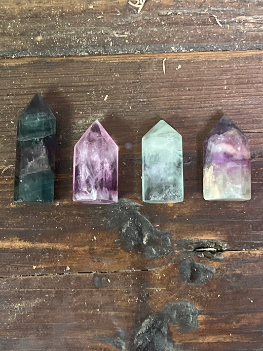 Fluorite Points - Mini