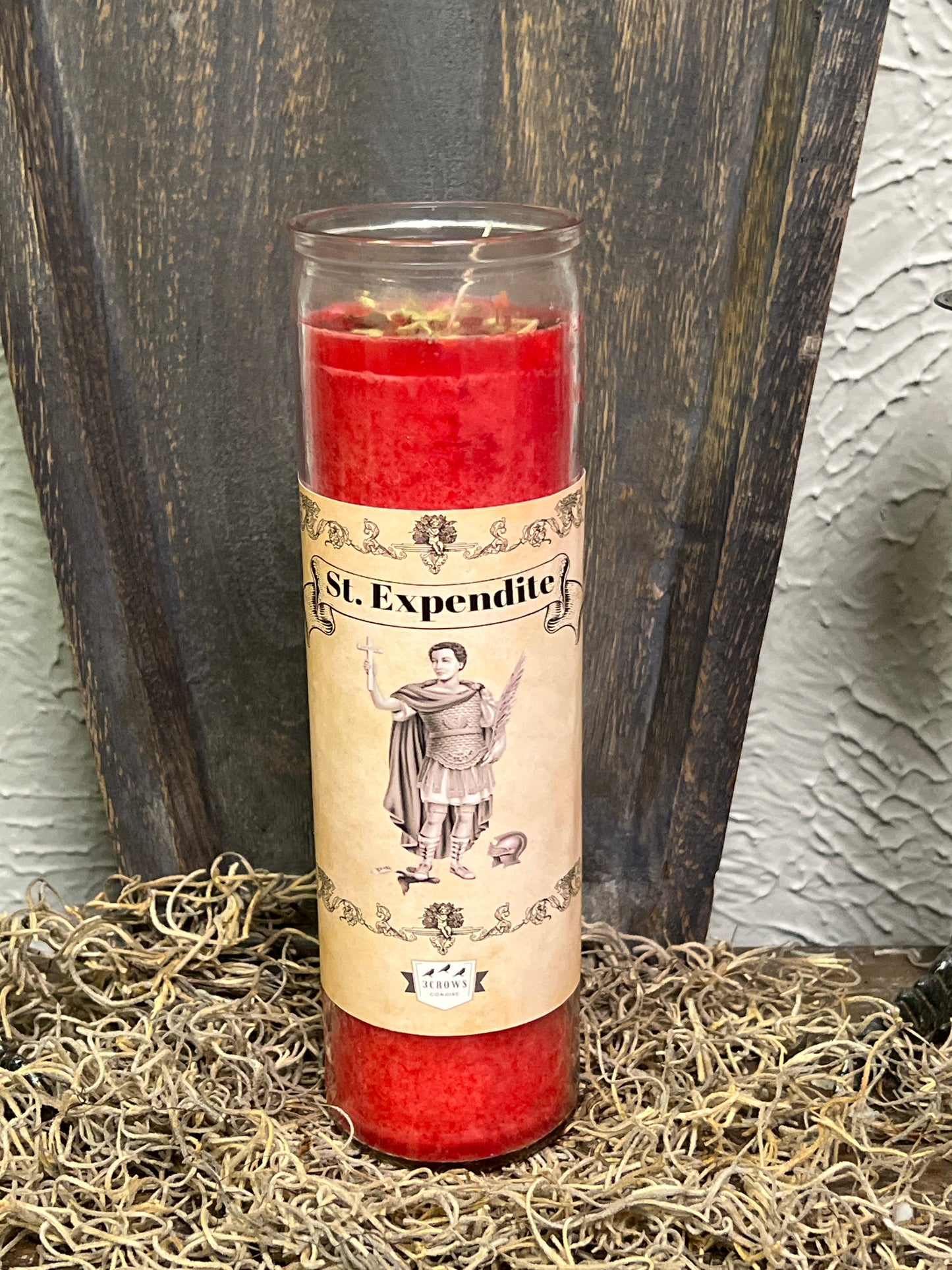 Saint Expedite 7 Day Fixed Candle