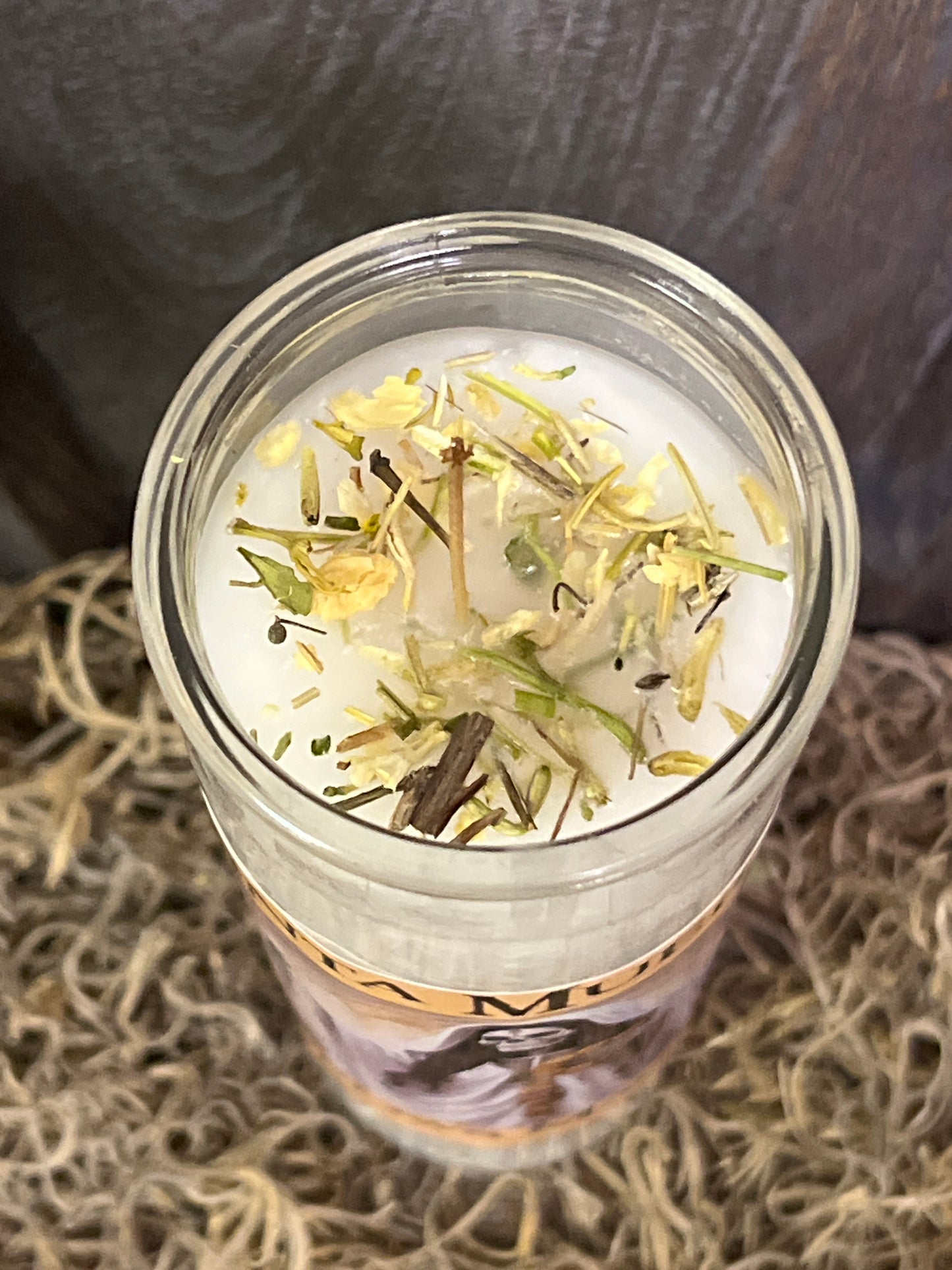 Santa Muerte (White Robe) 7 Day Fixed Candle