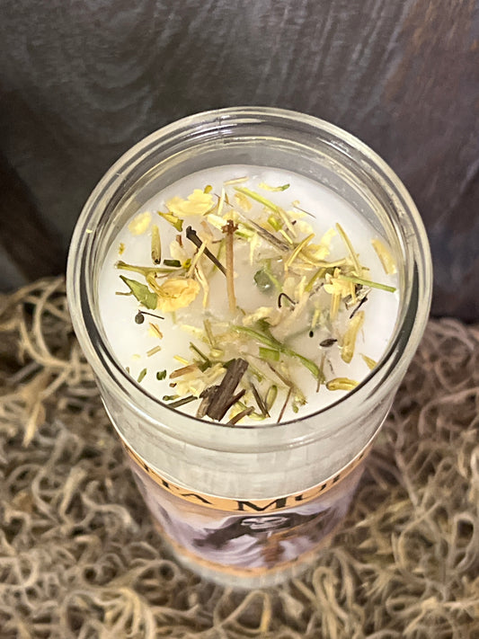 Santa Muerte (White Robe) 7 Day Fixed Candle