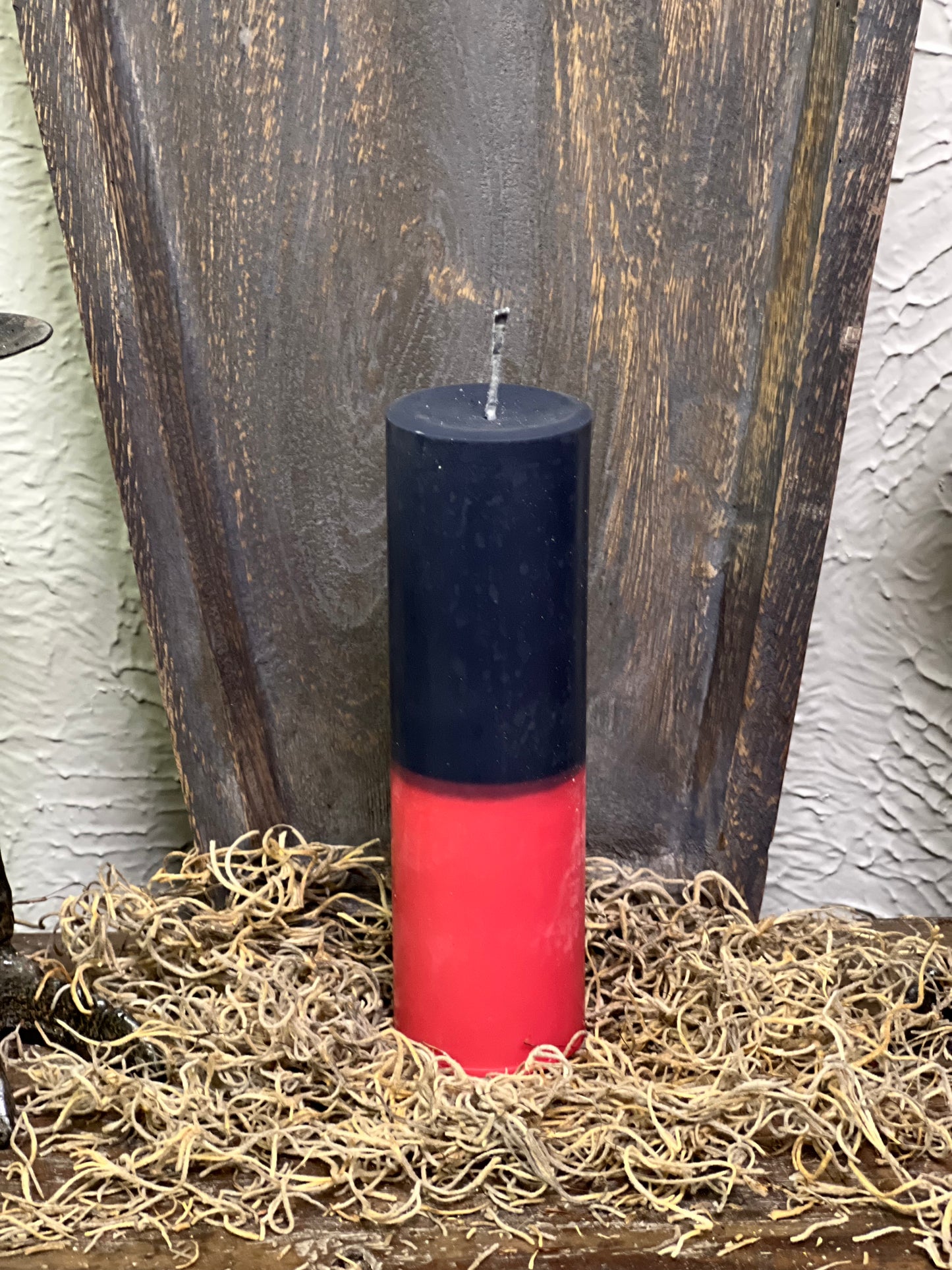 Pillar Candle 2" x 6.5" (Two Tone)