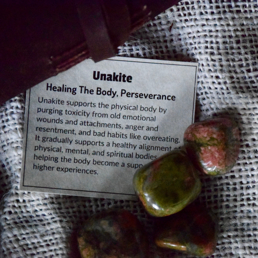 Unakite (Tumbled)