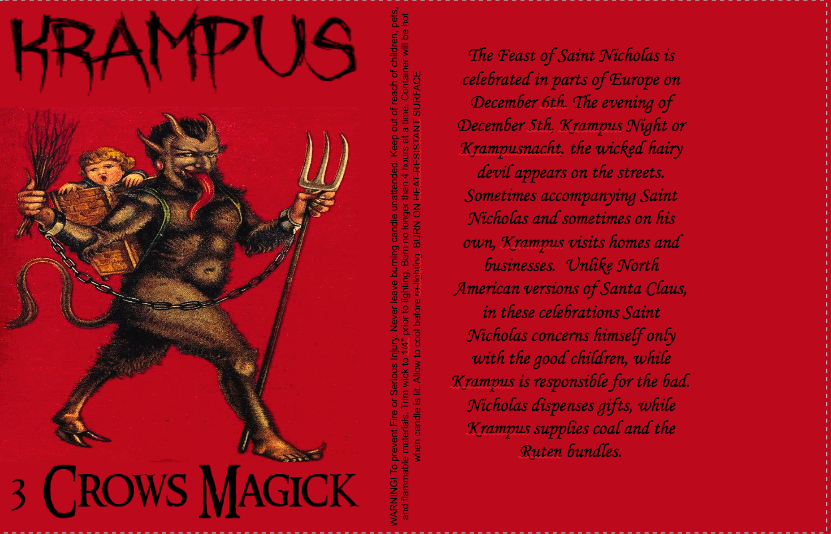 Krampus 7 Day Candle