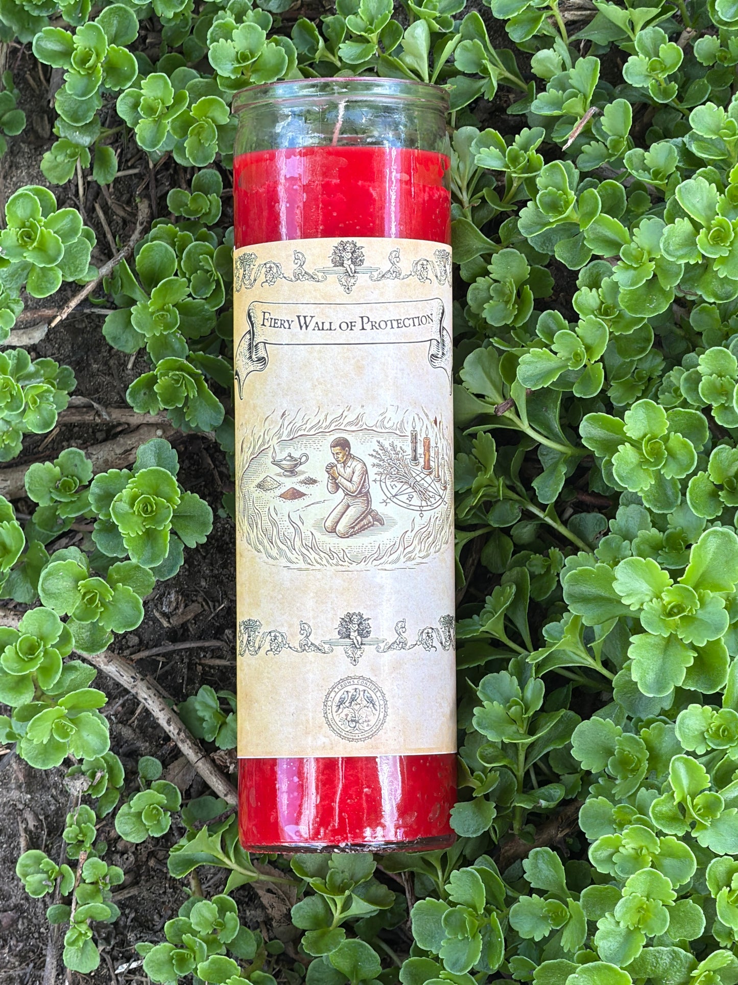 Fiery Wall Of Protection 7 Day Fixed Candle
