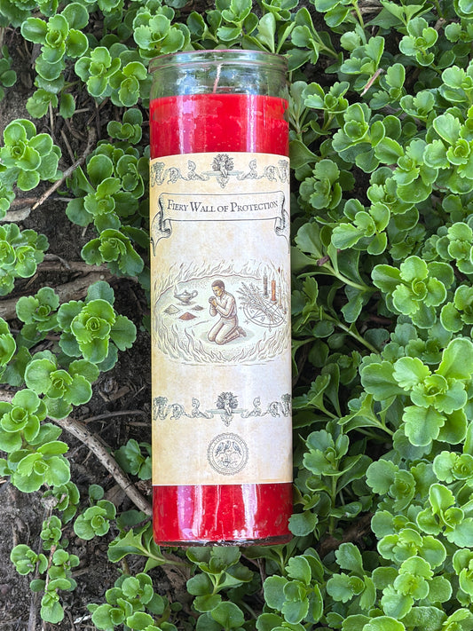 Fiery Wall Of Protection 7 Day Fixed Candle