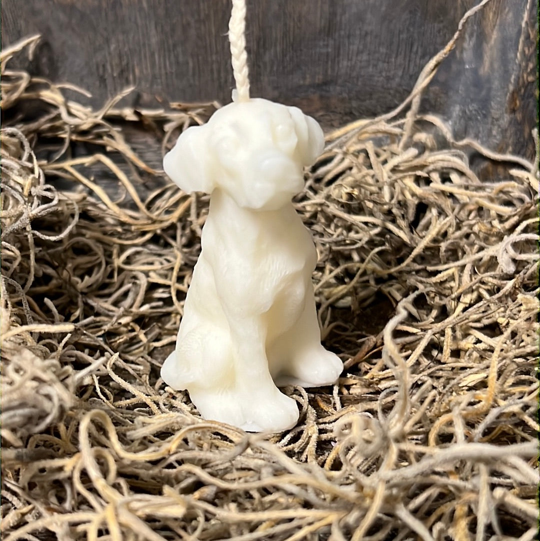 Small Dog Candle