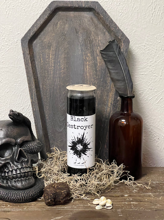 Black Destroyer 7 Day Fixed Candle