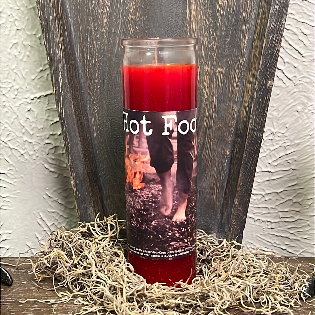 Hot Foot 7 Day Fixed Candle