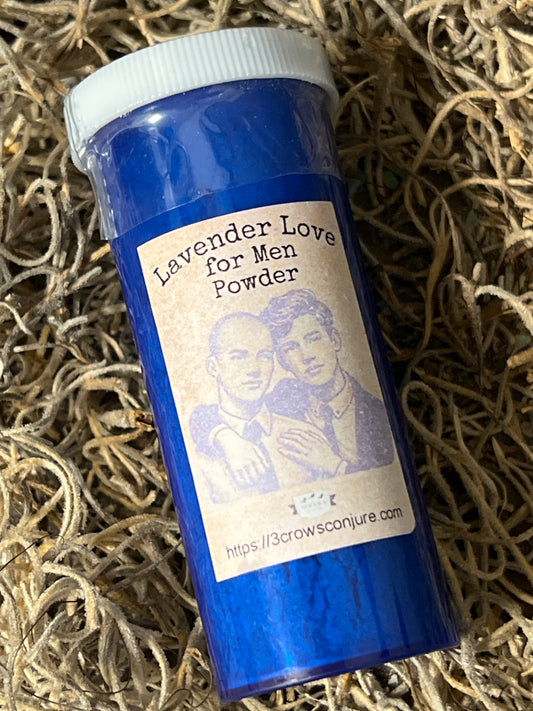 Lavender Love for Men Powder