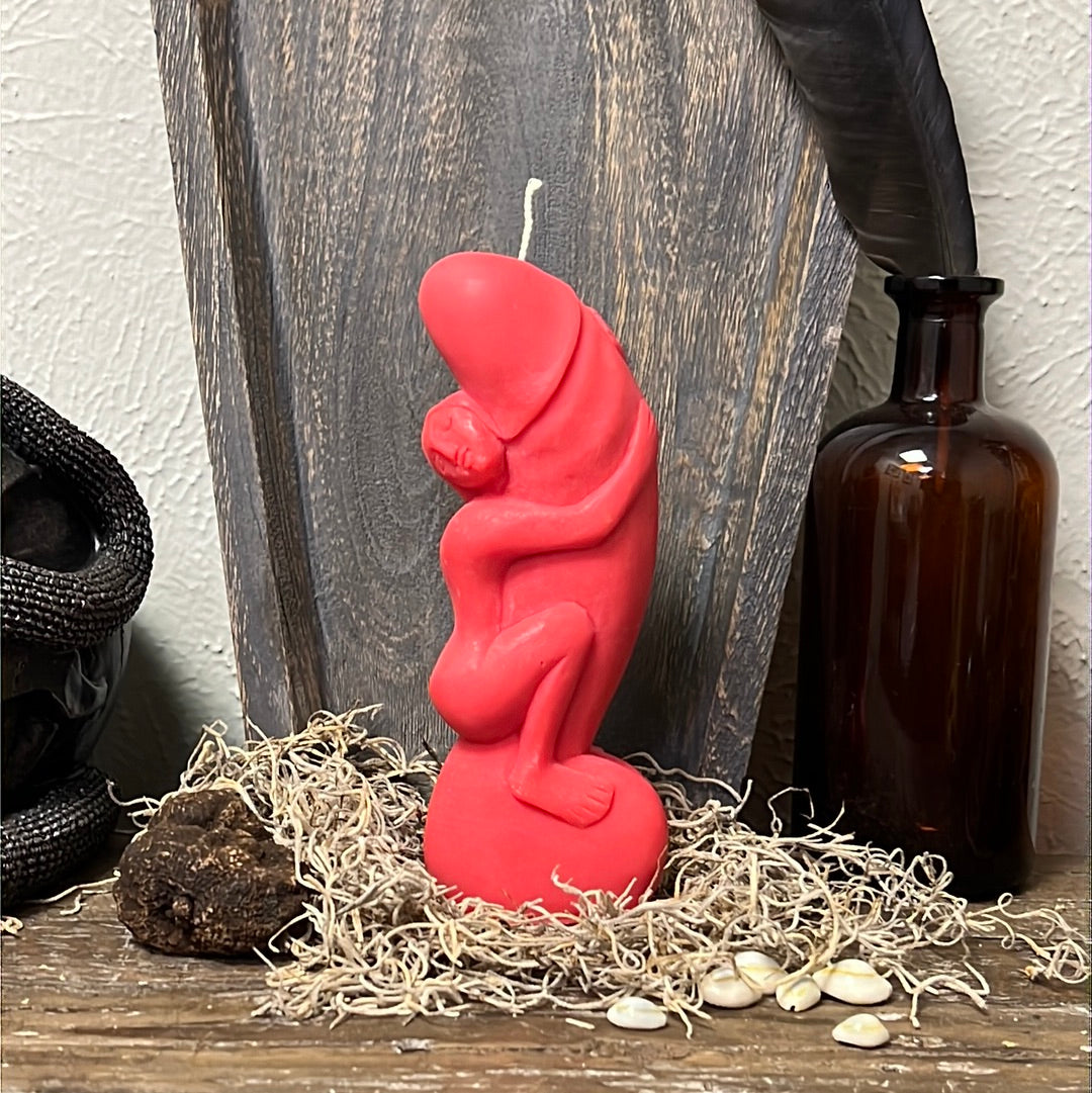 Penis Candle w/ Female Riding