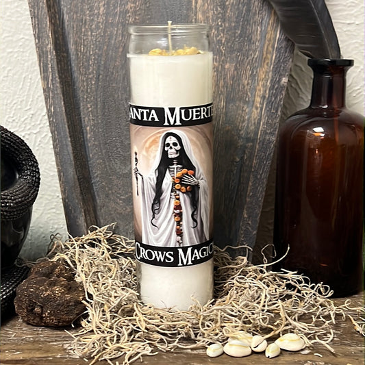 Santa Muerte (White Robe) Candle Run Service