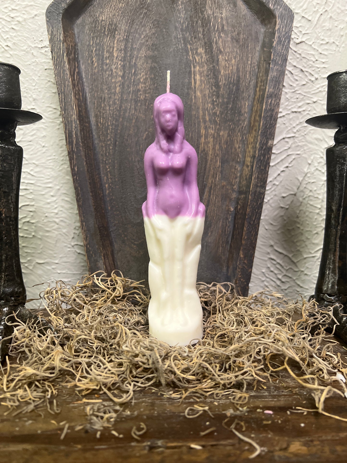 Figure Female Candle (Two Tone)