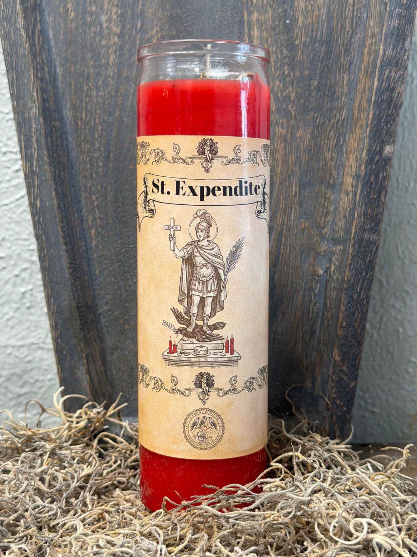 Saint Expedite 7 Day Fixed Candle