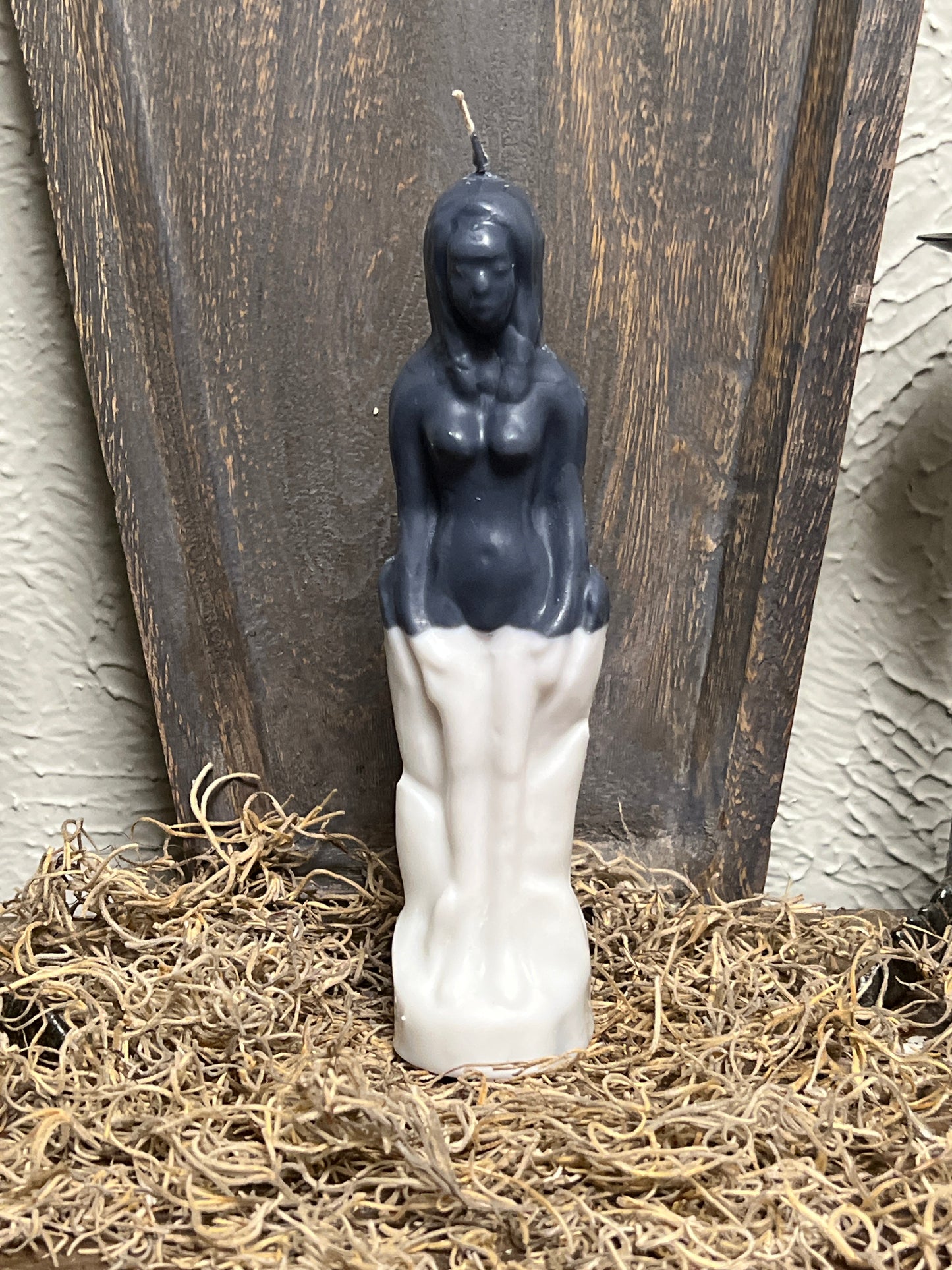Figure Female Candle (Two Tone)