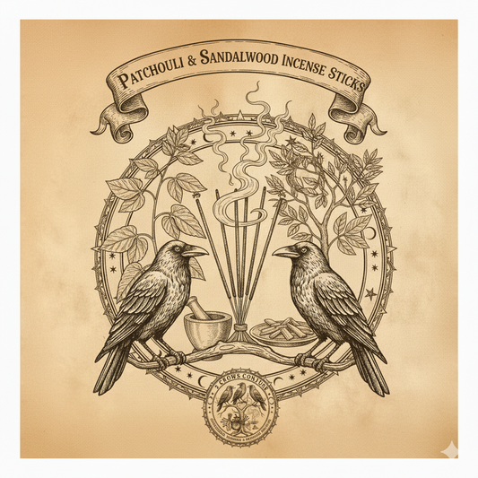 Incense Sticks - Patchouli & Sandalwood (10 sticks)