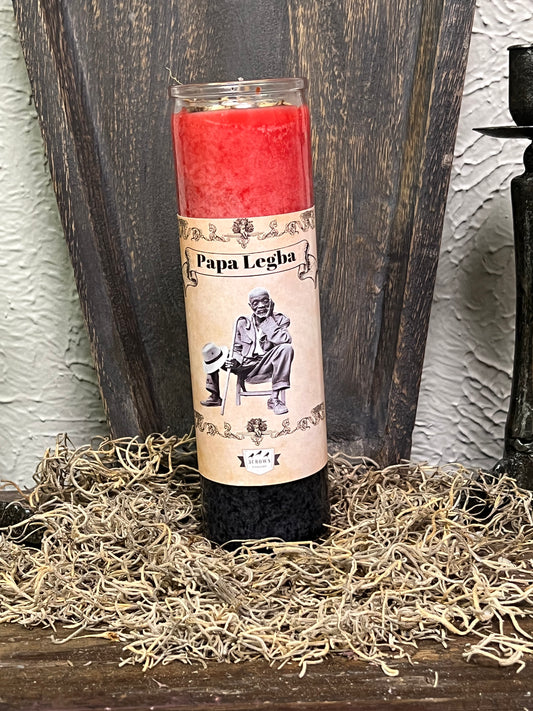 Papa Legba 7 Day Fixed Candle
