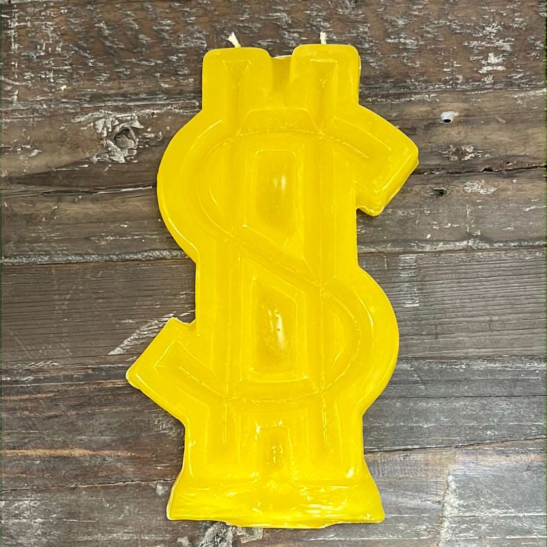 Dollar Sign Candle (Large)