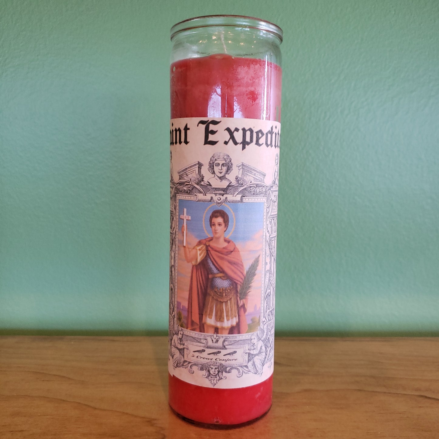 Saint Expedite Candle Run Service