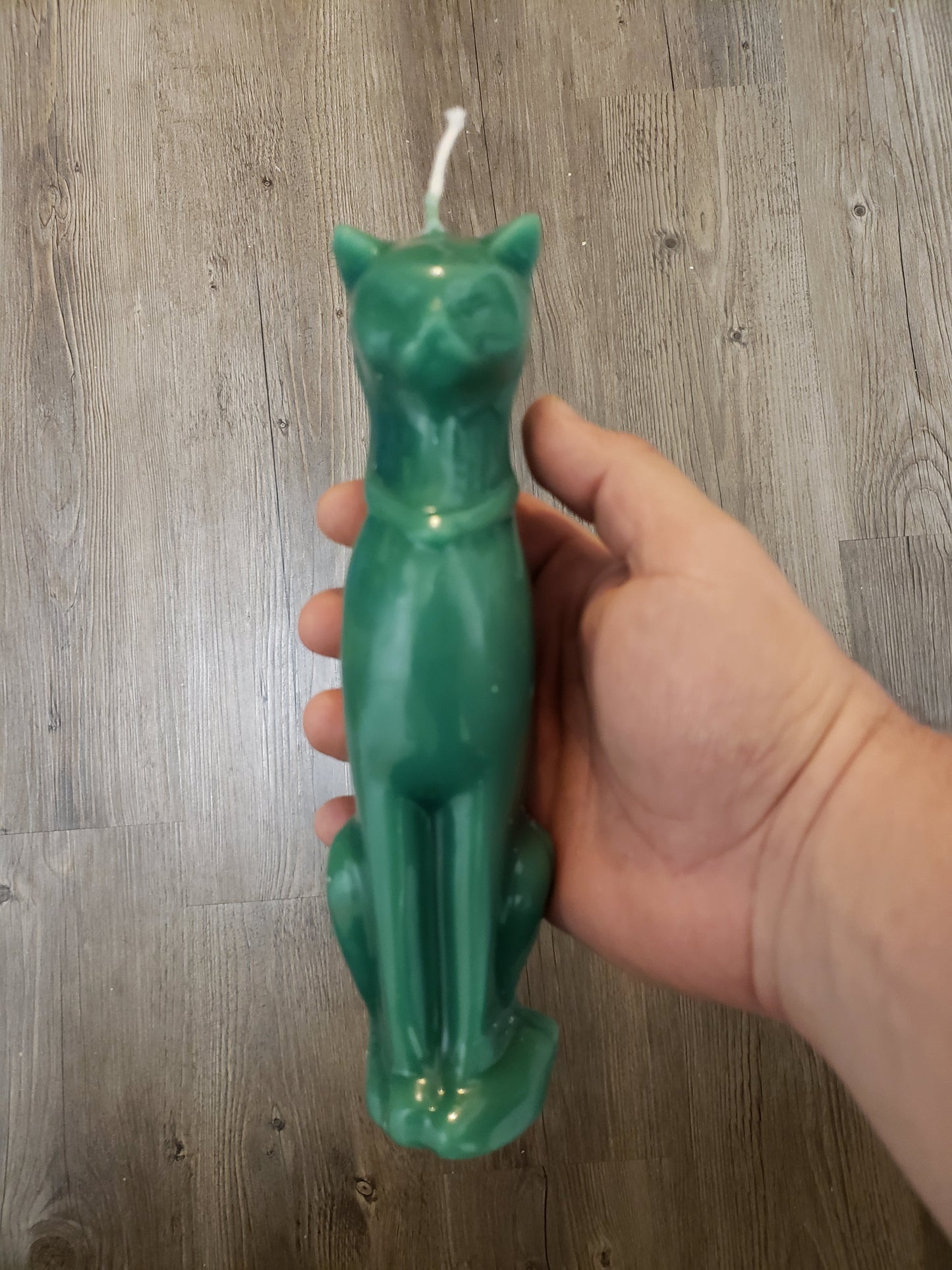 Large Cat Candle