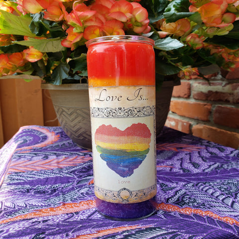 Love is... 7 Day Candle