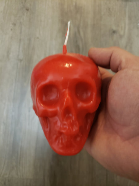 Medium Skull Candle