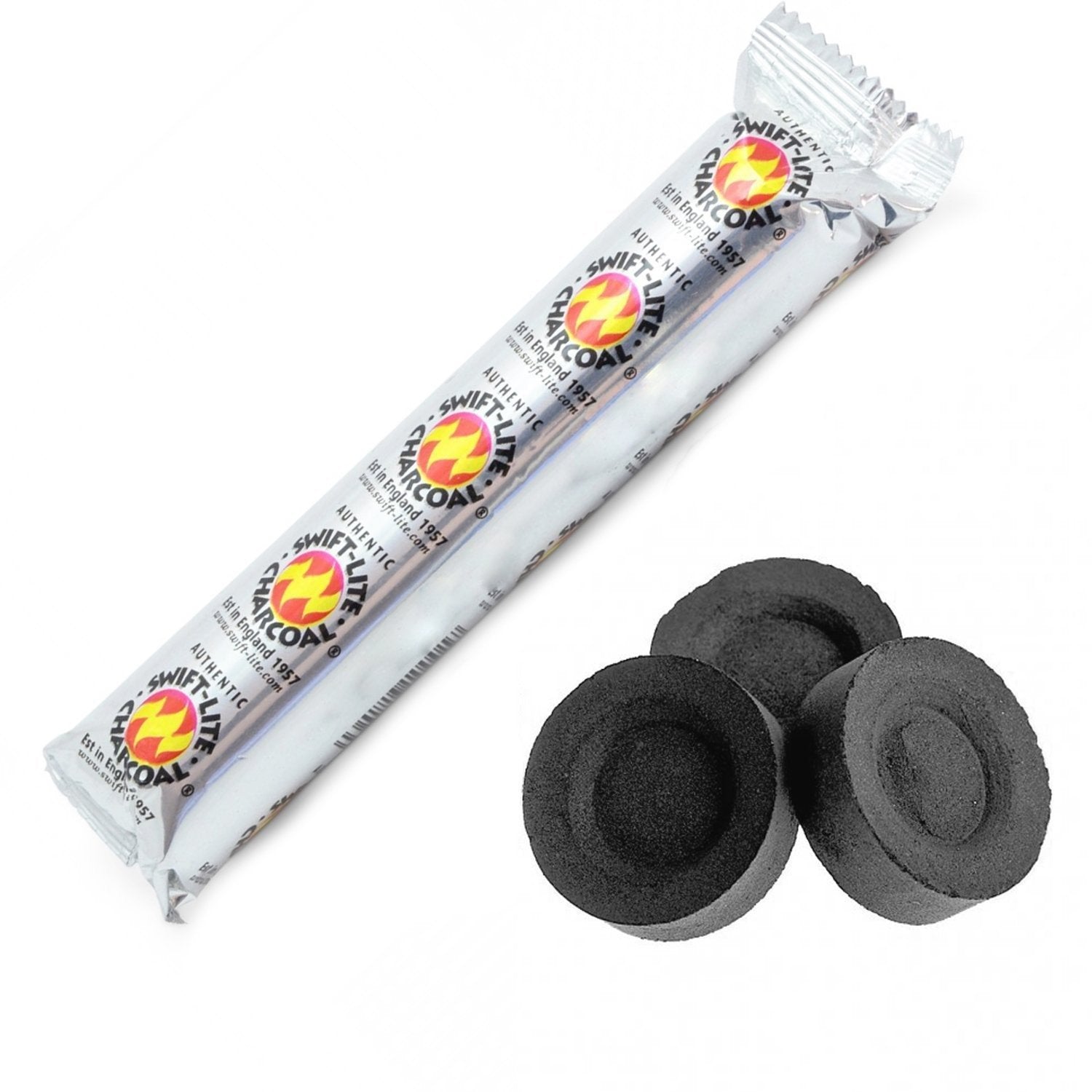 Charcoal discs 33mm (10 discs in a roll)
