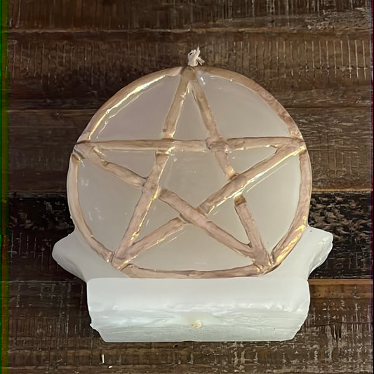 Pentacle Candle