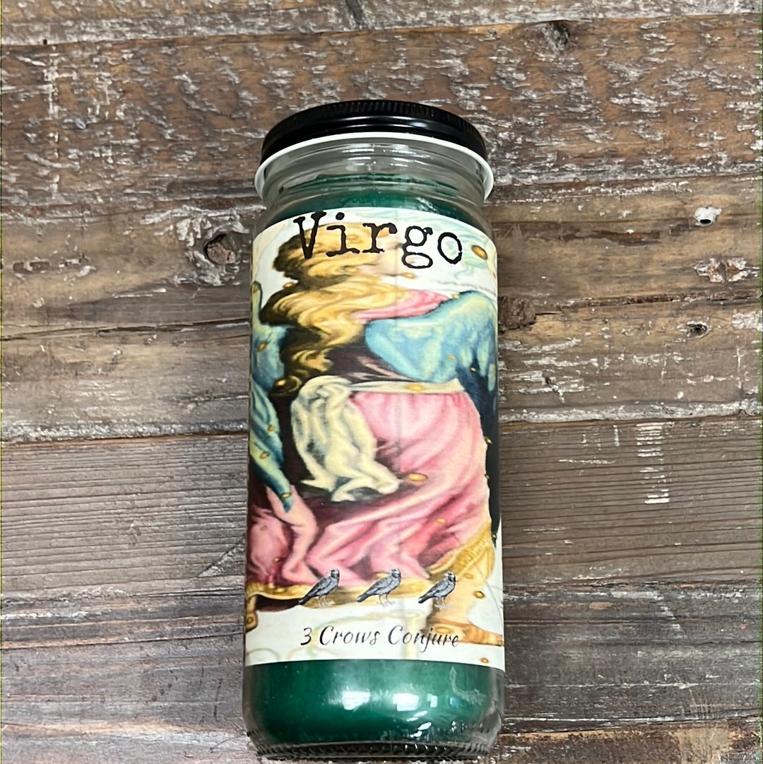 Virgo 7 Day Fixed Candle