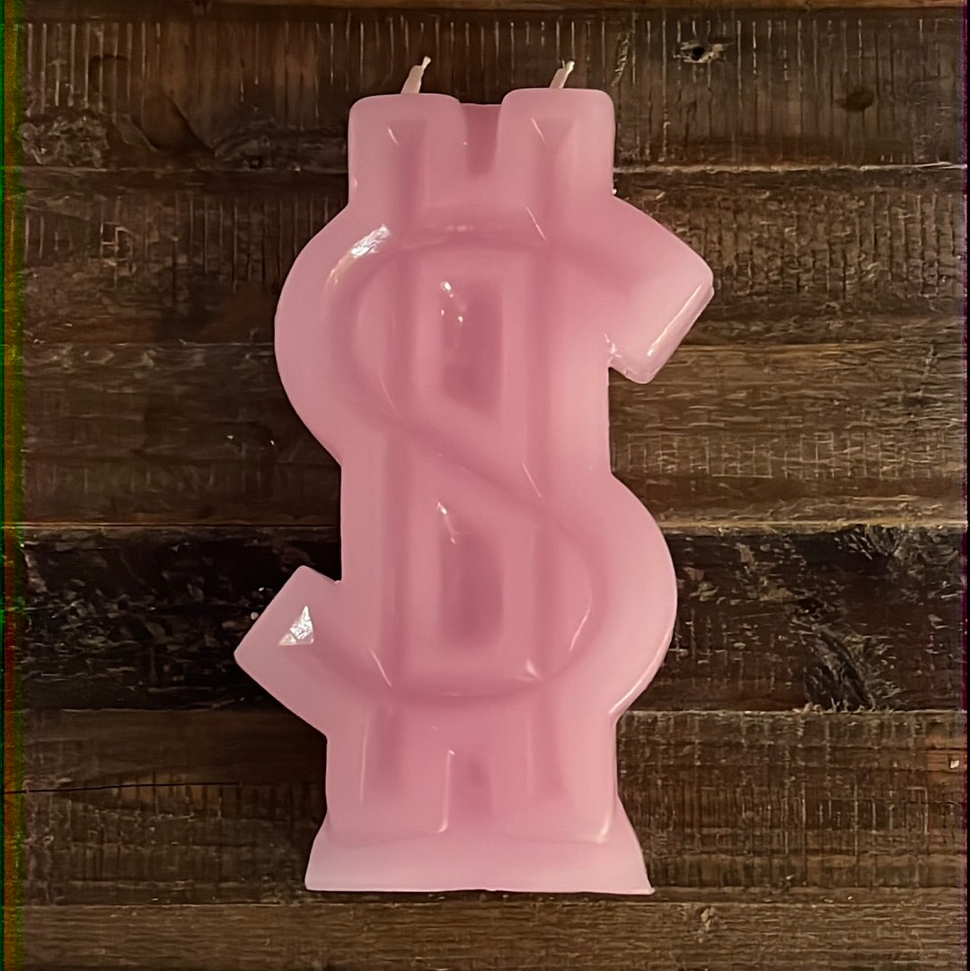 Dollar Sign Candle (Large)