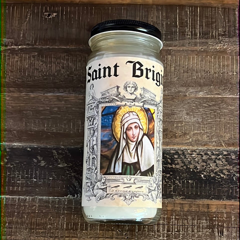 Saint Brigid 7 Day Fixed Candle